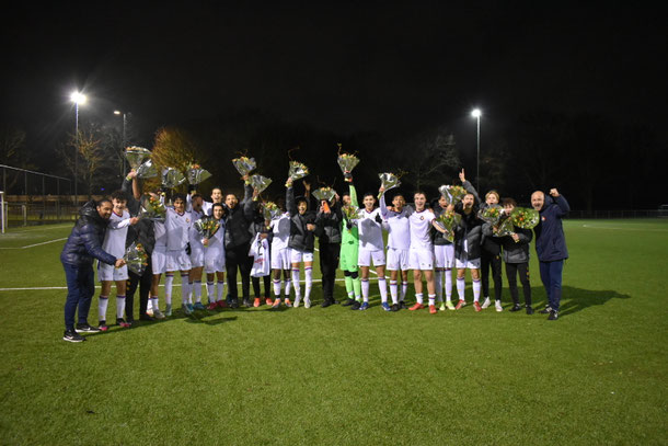 Wedstrijdfoto's Hannu Reijne ----- SDZ-Telstar 0-2 promotie wedstrijd 2022-02-15
