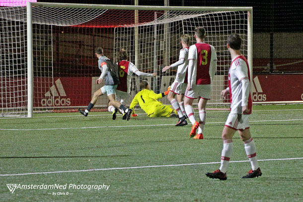 Foto: AmsterdamNed Photograpy...... helaaas was de focus niet goed vanavond, gelukkig wel bij de goal van Thijs Meereboer, 1-3...