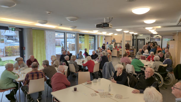 Dorfcafe Gustav-Fischer-Stift Hildrizhausen Akkordeonverein Hildrizhausen 26.10.2025 mit musikalischer Unterhaltung