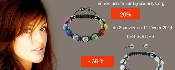 Soldes en exclusivité sur le site de Bijoux des Lys