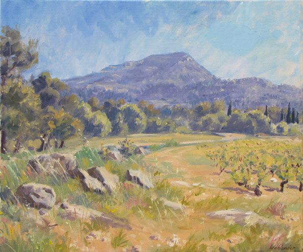 Tony Wahlander (Tony Wåhlander) artiste peintre en Provence 