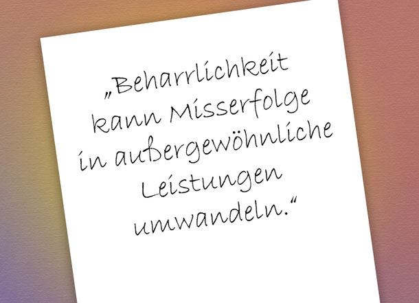 Zitat, Beharrlichkeit