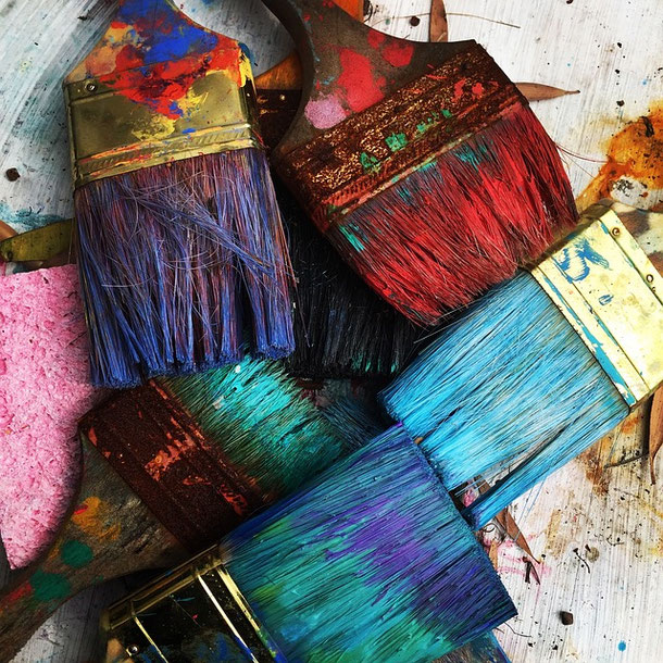 kreativ, bunte Pinsel, Foto: Pixabay