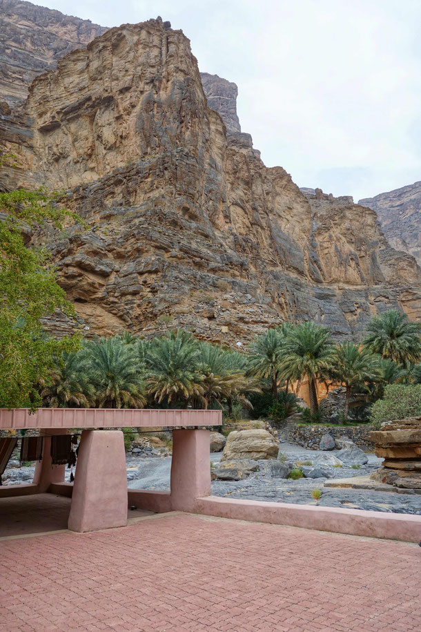 Oman : Al Nakhar, Wadi Ghul (Grand Canyon)
