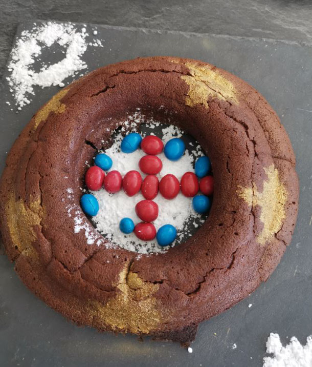 Le gâteau de Louis (on arrive le manger !)