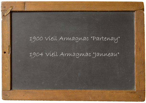 1900 Vieil Armagnac "Partenay"1904 Vieil Armagmac "Janneau"