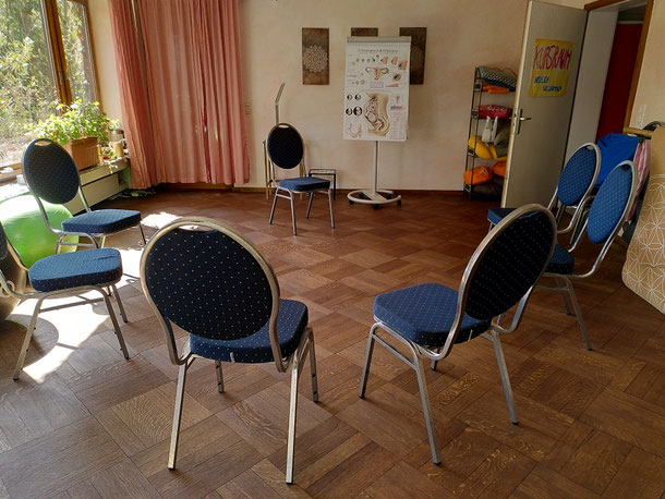 Kursraum für Geburtsvorbereitung, Babymassage, Rückbildung, Babyführerschein