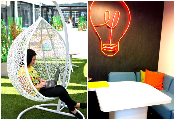 Idea Hub Warsaw, this free coworking space is becoming popular