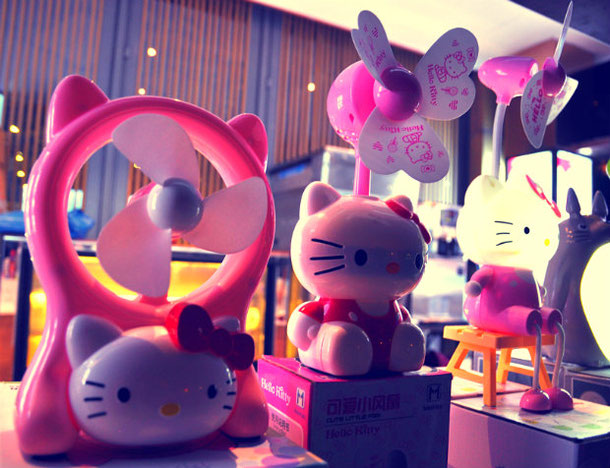Hello Kitty ventilator