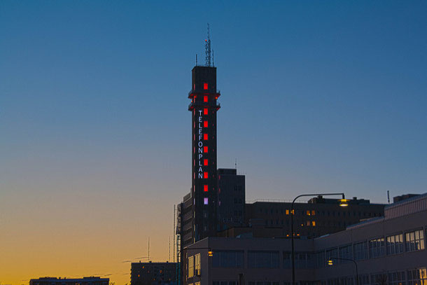 Command Stockholm Light tower by your smartphone