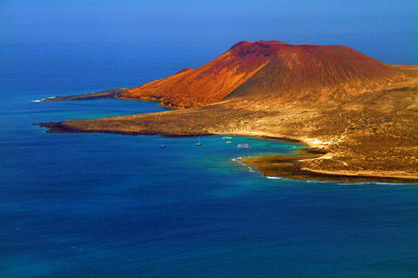 Volcanos in Lanzarote