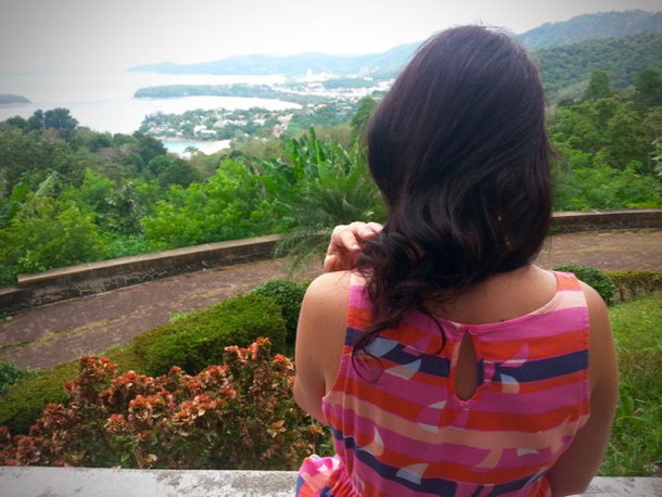 Thinking about eternal at the Karon Viewpoint