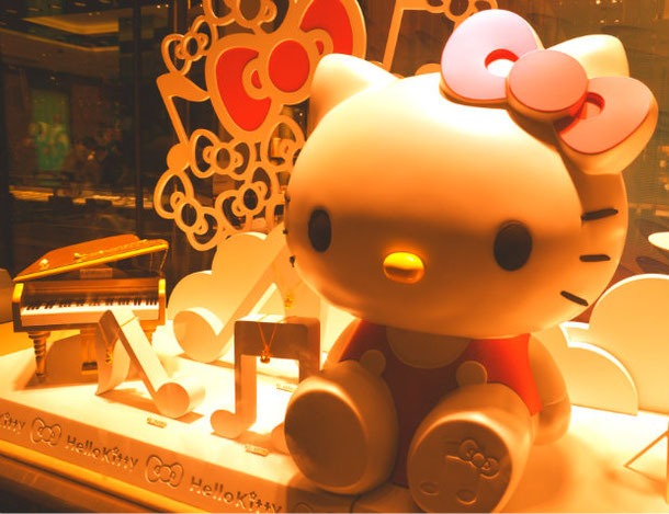 Hello Kitty jewelry and souvenirs