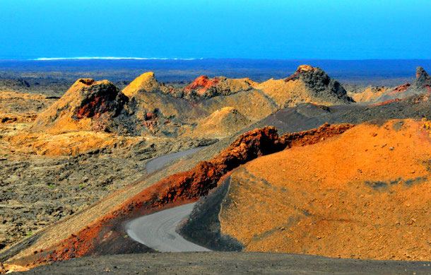 Volcanoes in Lanzarote