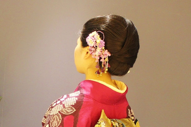 ヘアセット　アップ