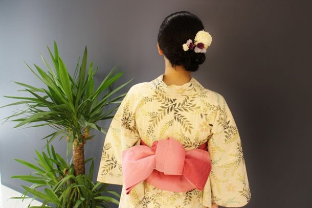横浜の花火大会にはゆかたで！美容院キュライヘアー