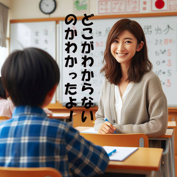 授業をしている風景です。