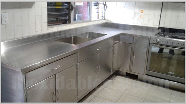 Cocina Integral de Acero Inoxidable - Página web de inoxidablesbolon
