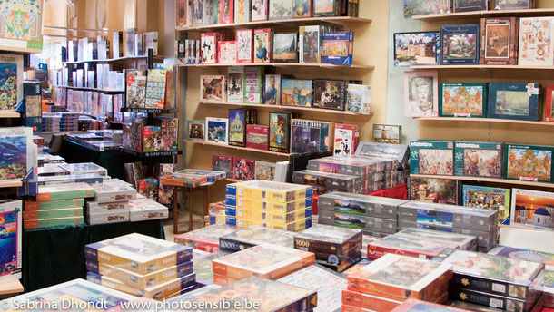 Puzzelwinkel in Brussel