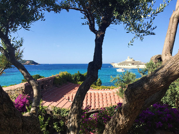 Mein Pensionstraum. Eine Villa in Piccolo Pevero mit dieser Aussicht.