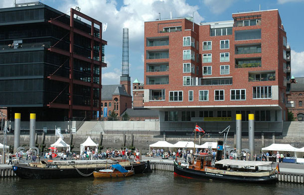 Präsentation, July 31st, 2010 at the Sandtorhafen. Foto Andreas Westphalen