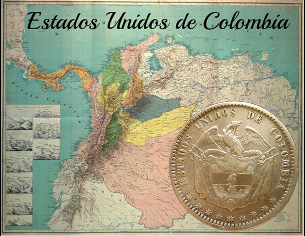 museo internacional de la moneda, moneda de plata, moneda, colombia, 1 peso, numismática, estados unidos de colombia