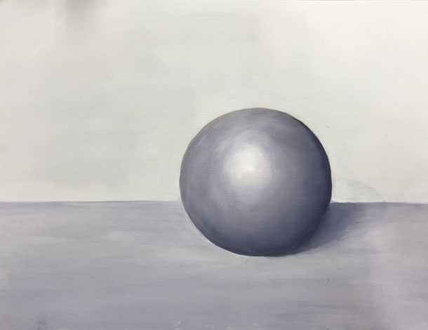 OT, Oil on paper / 34 x 48 cm 