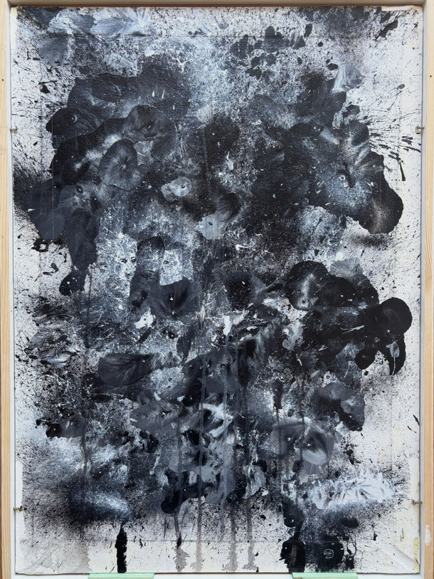 Back side, acrylic on panel, 70 x 50 cm, 2026/30