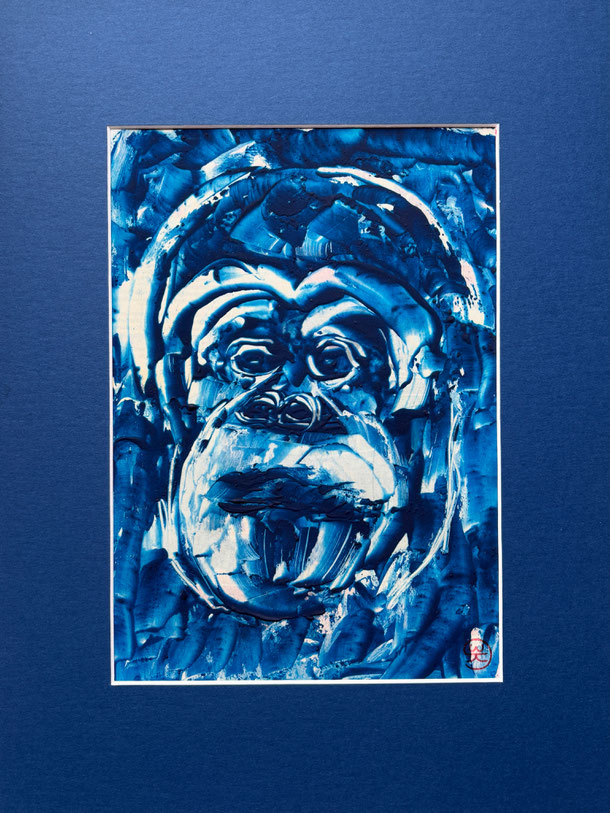Cum eramus iuniores, oil on paper, 29,7 x 21 cm, 2025/59