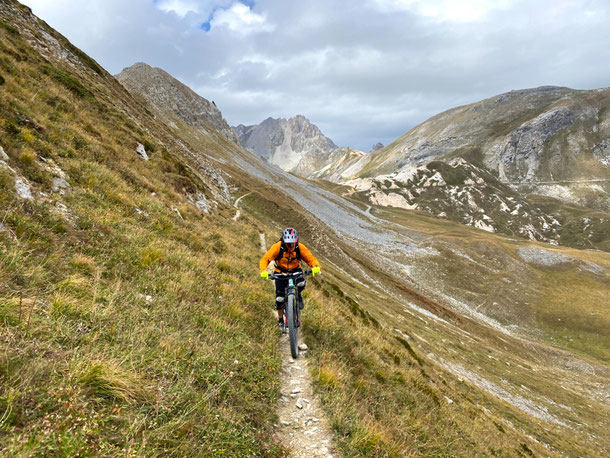 il panorama lo gustiamo con la coda dell'occhio