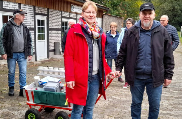 Ein tolles Gespann; unsere Majestäten Anette und Hans-Jürgen