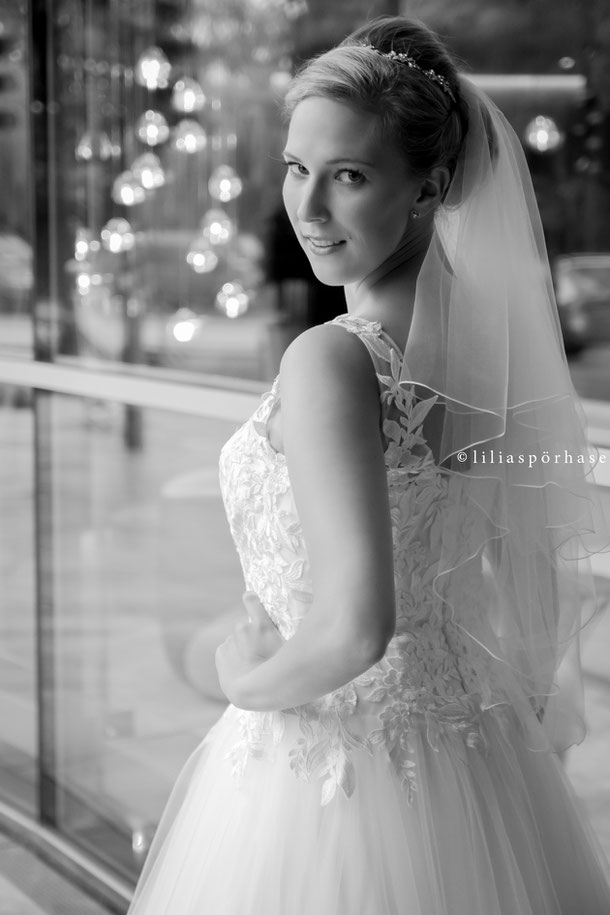 Braut, le meridien hotel, Hamburg, liliaspoerhase, Hochzeit, Fotografie, Lilia Spörhase