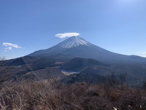 大室山からの富士山