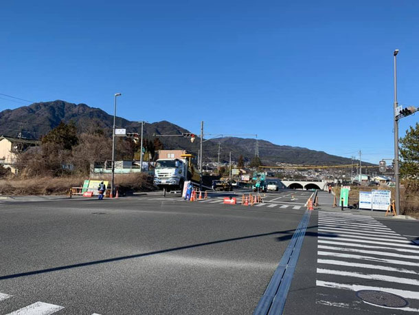 飯田市 羽場大瀬木線の北方トンネルが開通します。 カレーの大原屋