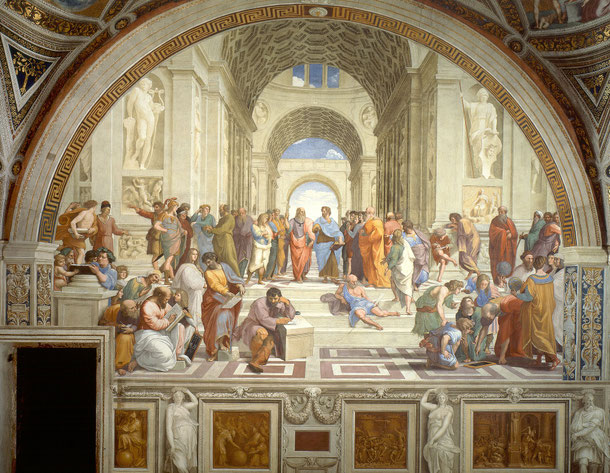 Raffaello, "Scuola di Atene"