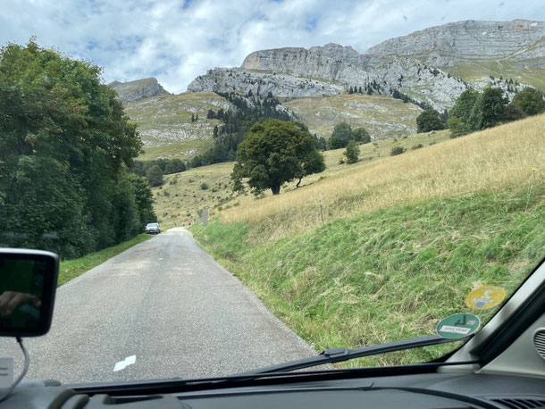 Col de la Colombière - es wird schon spannender