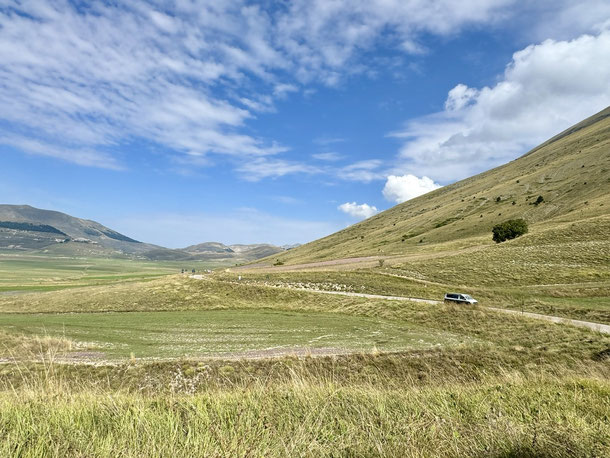 Piano Grande di Castelluccio - eines der noch nicht so bekannten Reiseziele in Italien