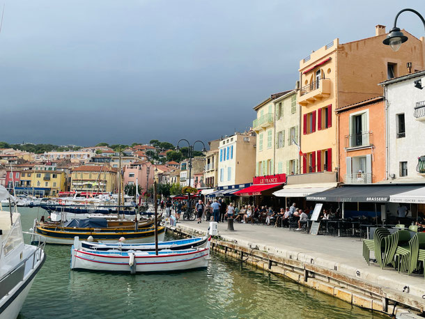 Hafenpromenade von Cassis - mein kleines Saint Tropez