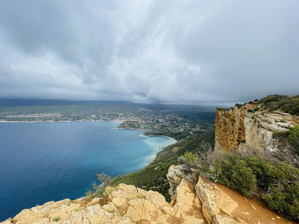 Calanque-Küste westlich von Marseille