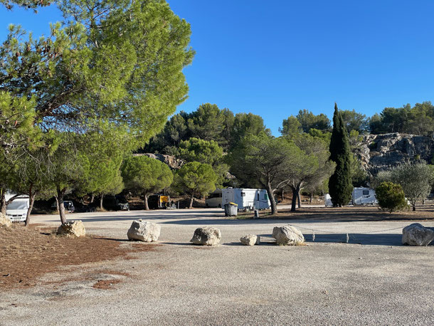 Aire de Camping-car in Fontvielle