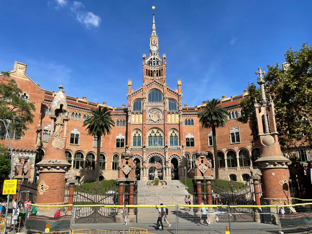 Hospital Sant Pau - historisches Krankenhaus und prachtvoller Komplex  