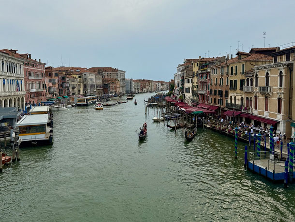 Canal Grande - die Hauptstraße Venedigs mit über 170 historischen Palazzi 