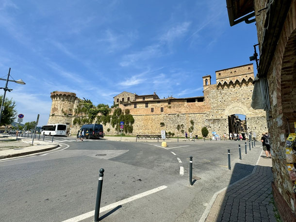 Stadtmauer von San Gimignano