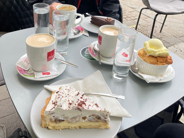 Ausnahmsweise Kuchen zum Frühstück 