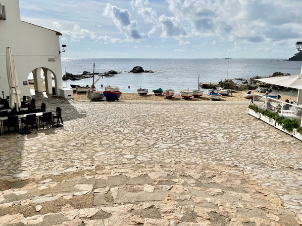Ankunft an einer Traumbucht in Calafrugell