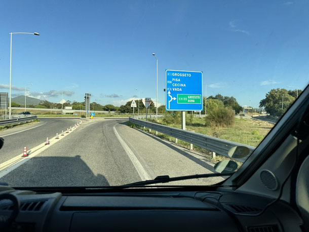 Unterwegs auf der Suche nach Landstrom