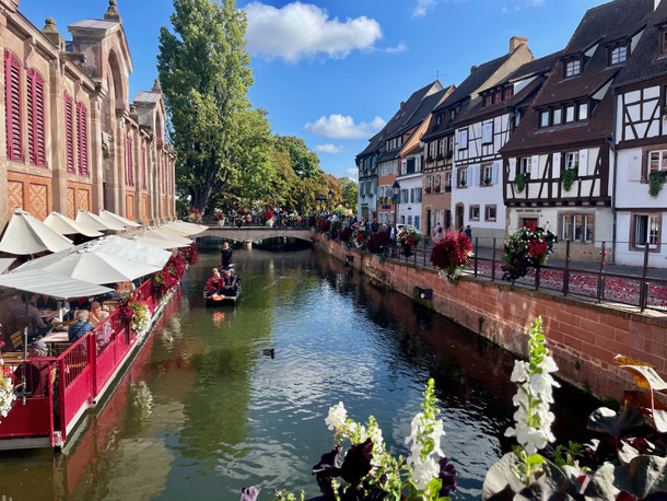 Quai de la Poissonnerie an der historischen Markthalle - hier wurden einst Fische verkauft 