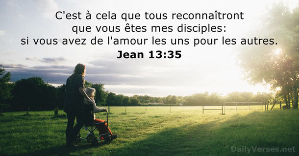 Ouvrons notre cœur aux enseignements profonds de Jésus et revêtons ainsi la véritable personnalité chrétienne empreinte d’Amour, d’Humilité, d’Empathie, de Sincérité, de Courage, de Franchise.