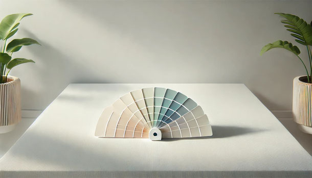 Nuancier de couleurs