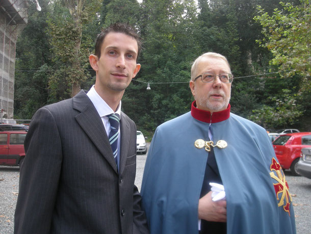 13/10/2012  Genova Voltri ,  Giovanni de Mitri Valier con il padre Sergio